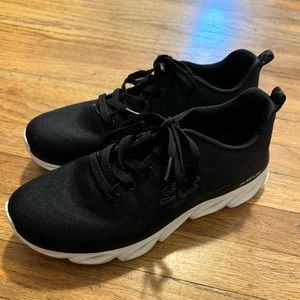 Sketchers Black Memory Foam Glide Lite